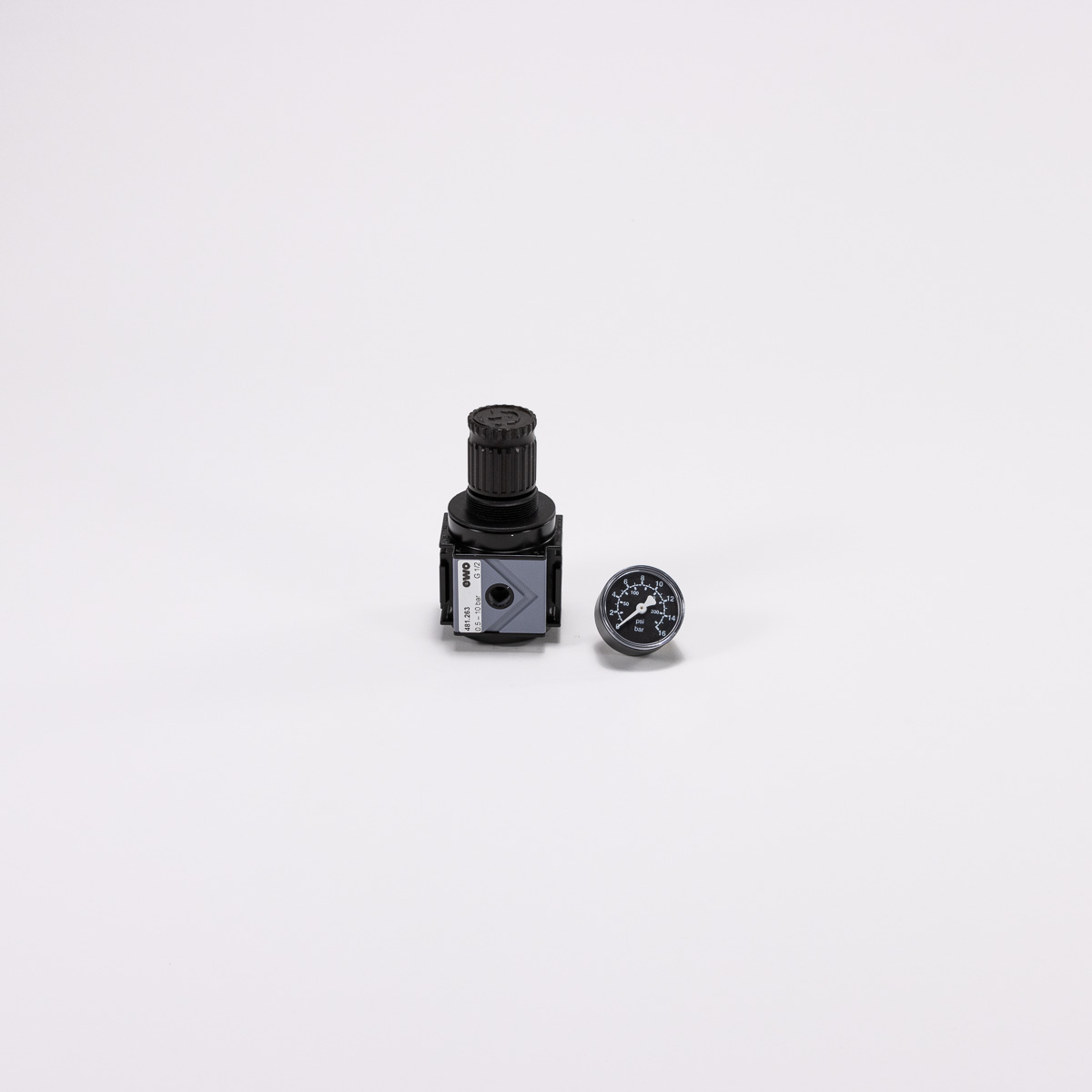 Druckregelventil G 1/2 mit Manometer